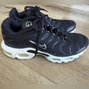 Nike Air Max Plus TN Black and White Sneakers